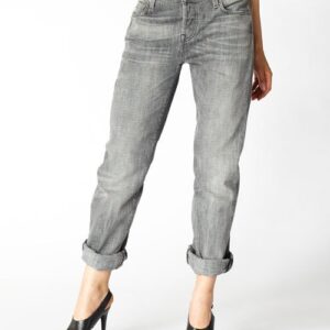 美国李维斯官网代购 CUT式浅灰色牛仔裤 Levi's 501 Boyfriend Cut Jeans - Rebel