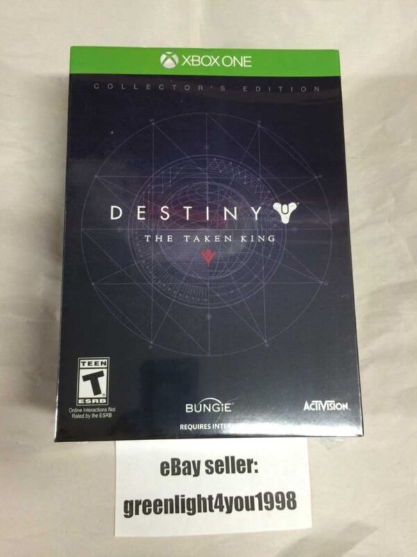 美国代购命运被夺的国王美版典藏版Destiny The Taken King XBOX